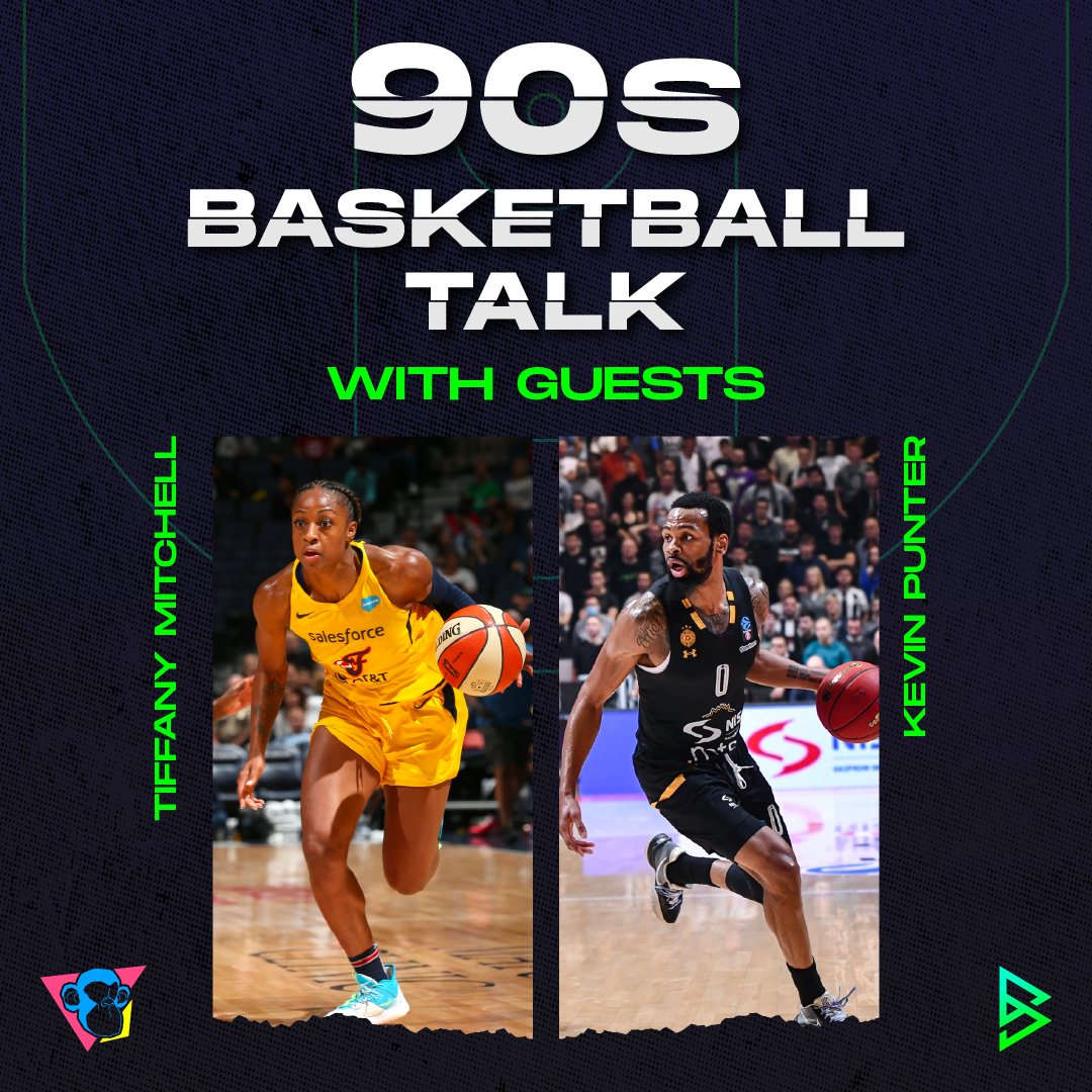 BalliesUniverse's tweet photo. Live basketball talk with @TiffMitch25 &amp; @KPJunior_ 🥳

We will have a basketball talk with our friends from @90sApeClub and two special guests! 

You don't want to miss this: https://t.co/F7GxaCCYq9

#BalliesNFT #BallIsLife https://t.co/VDjnHtqQAU