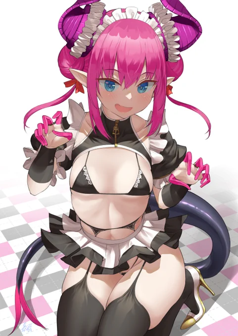 へそ丈メイドエリちゃん 