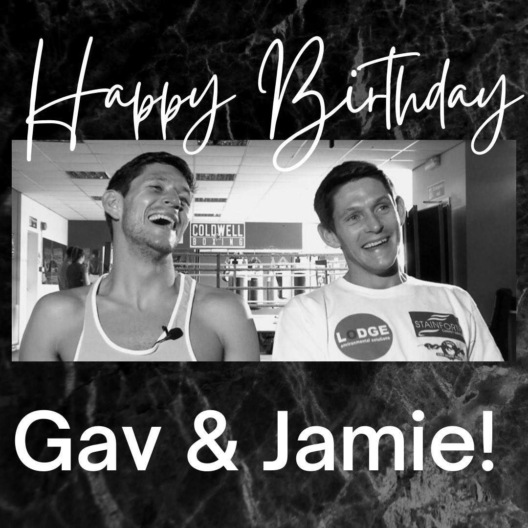 TeamMacCIC's tweet photo. Happy Birthday to founders Jamie and Gavin Mcdonnell 🎂

Wishing you both a fantastic day from everyone in the MGMT Network 🙌🏽🥊

#happybirthday #teammac #teammacfoundation #sssnetwork #weraisethegame 
@bigtwinnygav @JamieMcdonnell1 https://t.co/3s5oIhnvR5