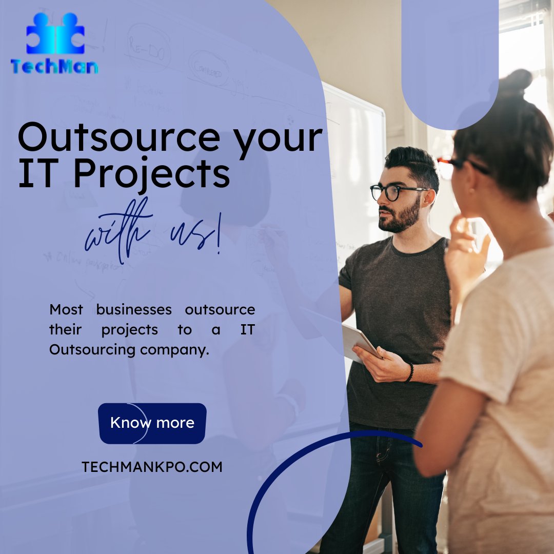 TechmanKpo's tweet photo. Are you looking for IT Outsourcing company?
Outsource your project with IT Outsourcing company any enjoy the journey with TechMan KPO.
.
.
.
.
.
.
.
.
.
#tech #techmankpo #technology #it #developers #development #mernstack #outsource #outsourcing https://t.co/iXfPgVQKY0