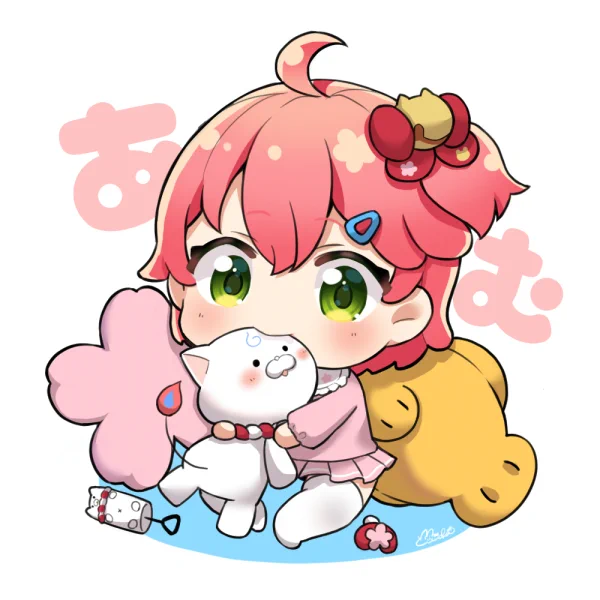 あかたんみこちゃんと35Pぬいぐるみ🌸😺
#miko_Art 