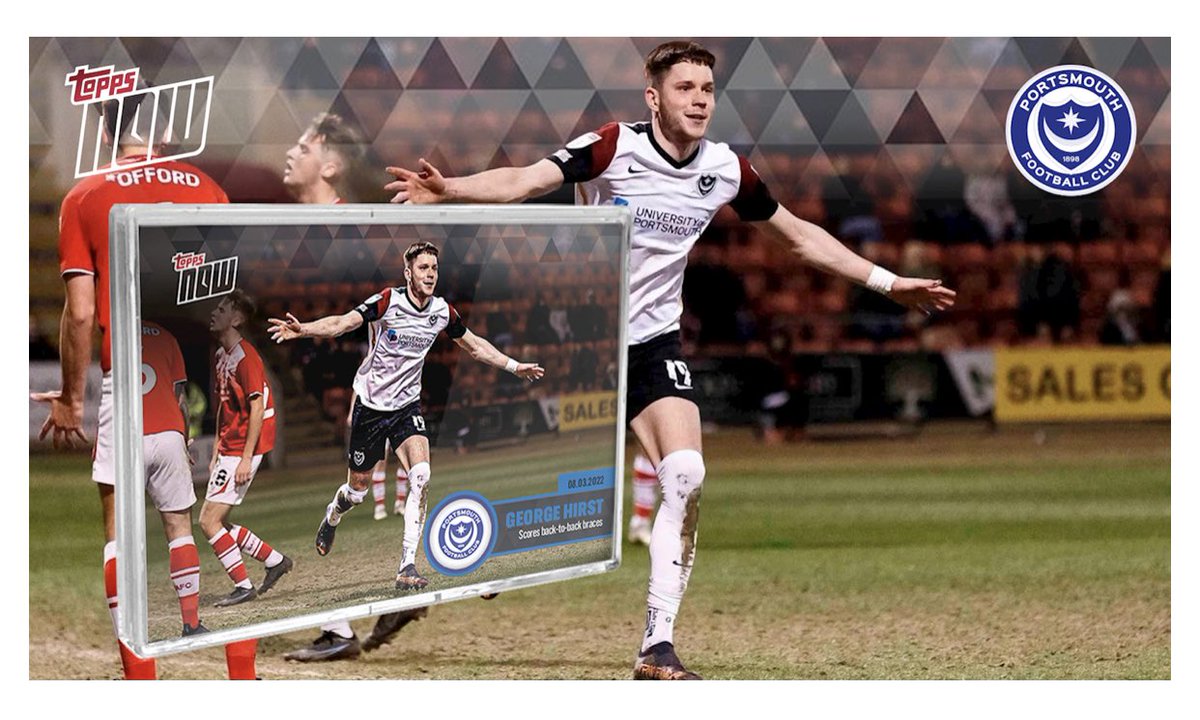 StickerDad's tweet photo. #Pompey family, does anyone have a spare #13 George Hirst 
@Topps_UK won’t resend it after sending the wrong card and it’s missing in my collection.
Willing to pay over the retail price 
#topps #toppsnow #portsmoutfc @GeorgeHirst45 https://t.co/JRUVqRyu3K