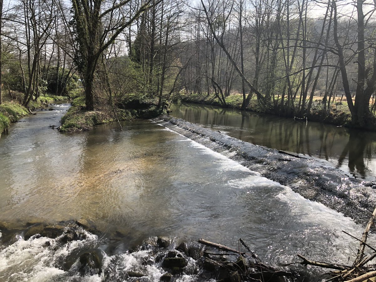 COostwegel's tweet photo. Mooi deze nieuwe wandelbrug over de #Geul bij de idyllische waterval in Geulhem, waar ik in mijn jeugd speelde en je de grote #zalmforellen bijna met de hand kon vangen….@Sint_Gerlach @Limb_Landschap #Ingendael https://t.co/50GBPAOZJ7