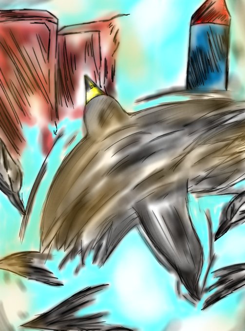 空想画のtwitterイラスト検索結果