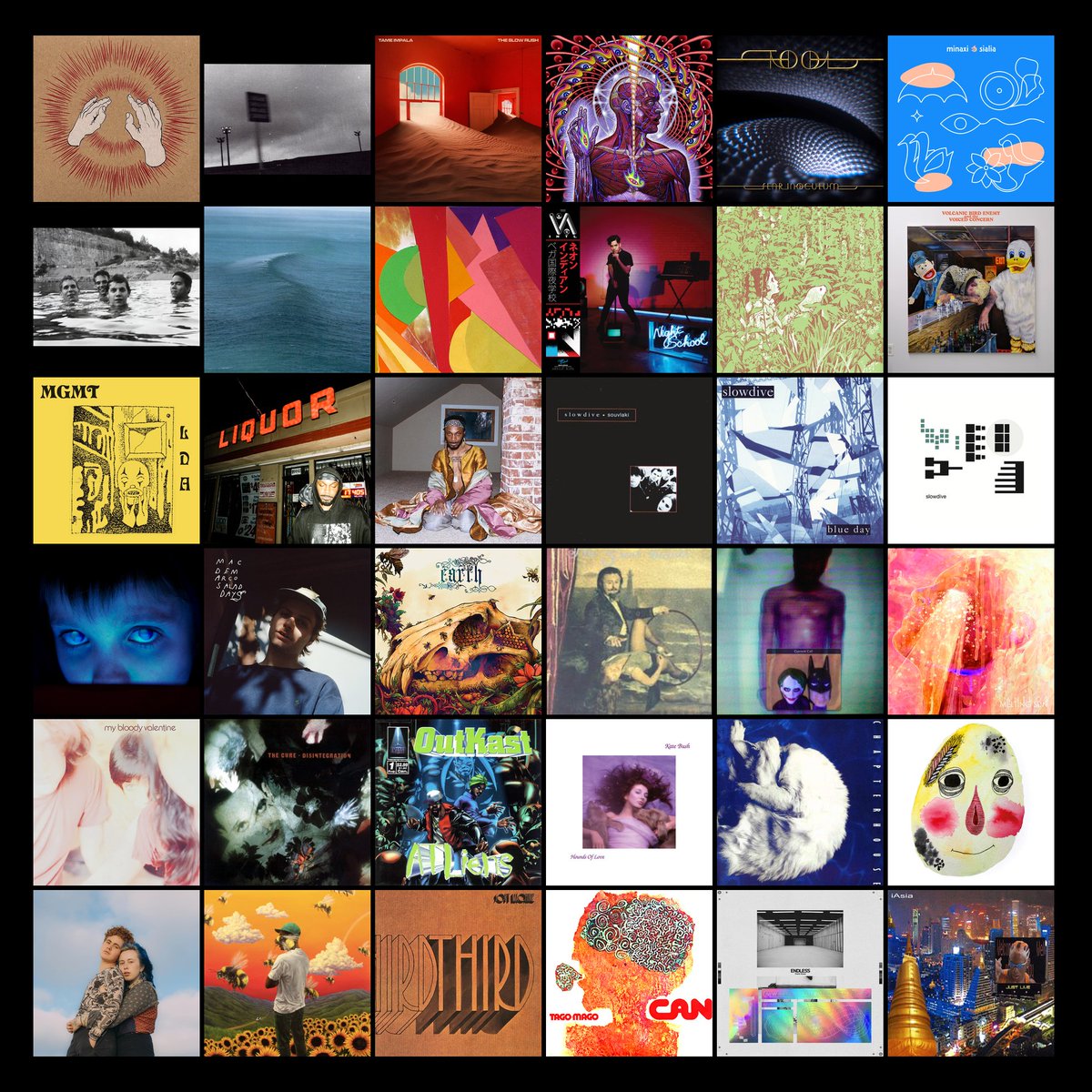 march listening

there is a bunch more, a lot of dreampunk and flap too and other albums i listen to all the time https://t.co/MSBvAPCw7k