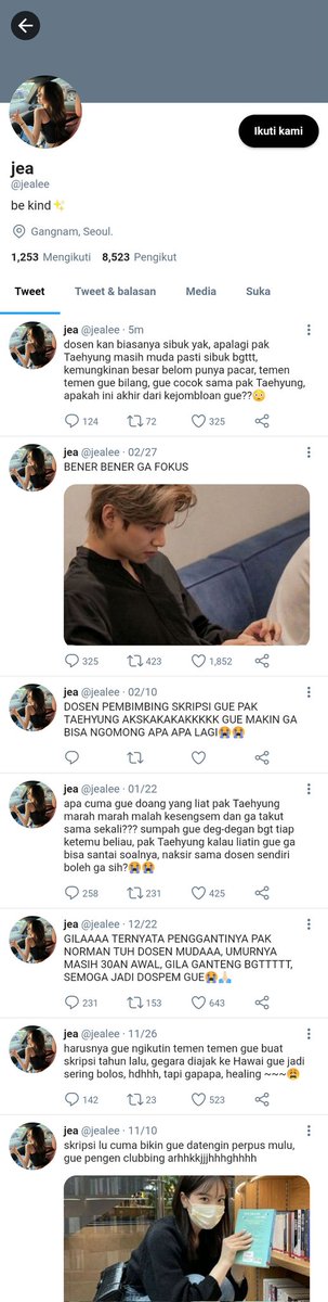 nardahatake's tweet photo. #taekook

— baru semester dua udah....

cw // harsh words https://t.co/0FIsKUJphS