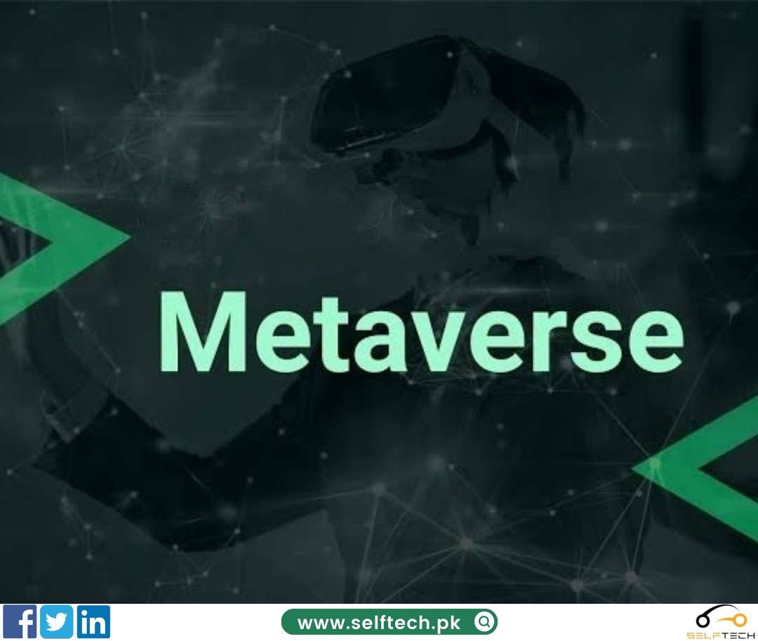 SelfTechPk's tweet photo. Metaverse
#selftech #metaverse #agumentedreality #iot #ArtificialIntelligence #futureofpakistan #newtechnology #innovation #smartcities https://t.co/89ZqkbiGhG