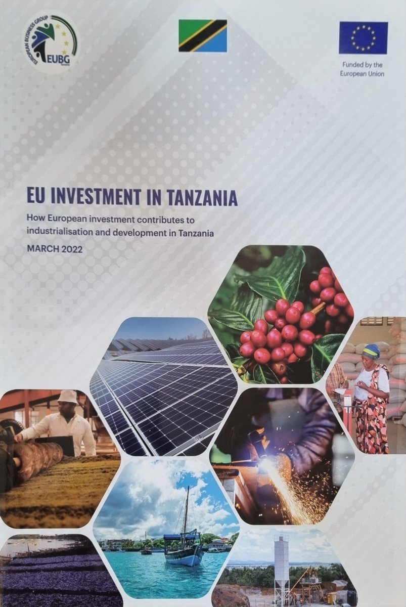 Delighted to join <a href="/EUinTZ/">EU in Tanzania</a> and <a href="/EUBG_Tanzania/">European Business Group Tanzania</a> for the launch of the European Investment in Tanzania Report. The report highlights the significance of EU-Tanzania economic relations, analyses different sectors of the economy and investment opportunities.
🇪🇺🇹🇿