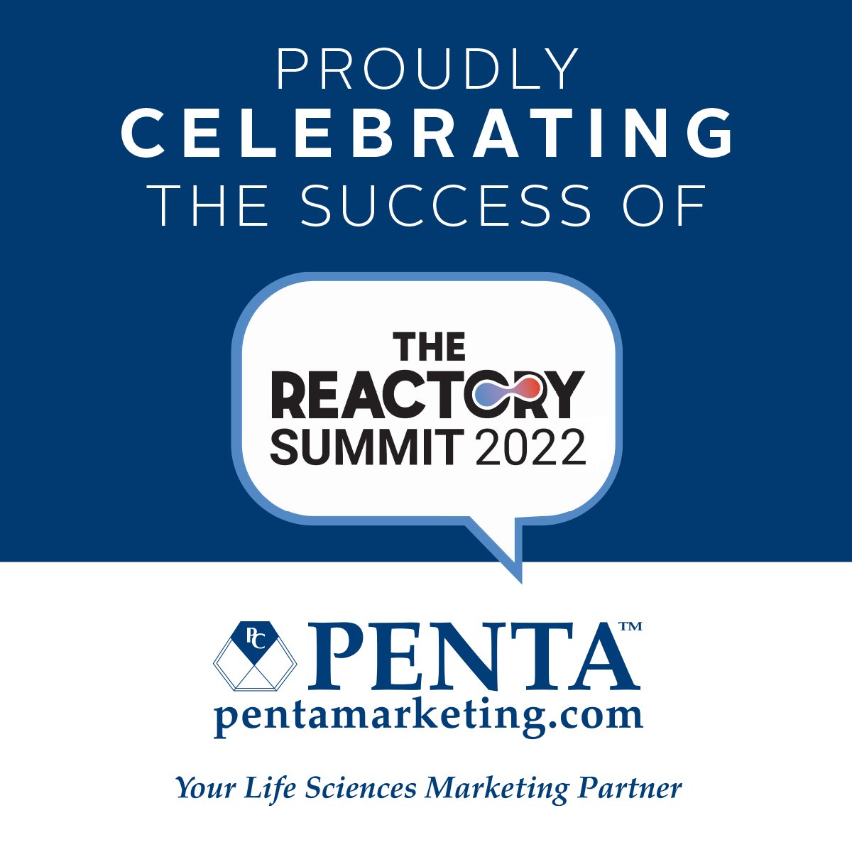 TheReactory's tweet photo. For 30+ years, @PENTA_Marketing delivers results. Ready to tell your story? Strategize your success. Share groundbreaking innovation. Define your impact. Make your mark. Visit our website https://t.co/EcuNemRVAH #TheReactorySummit22 #MassBio #LifeSciences #MALifeSciences #Biotech https://t.co/ardsF8rH1M