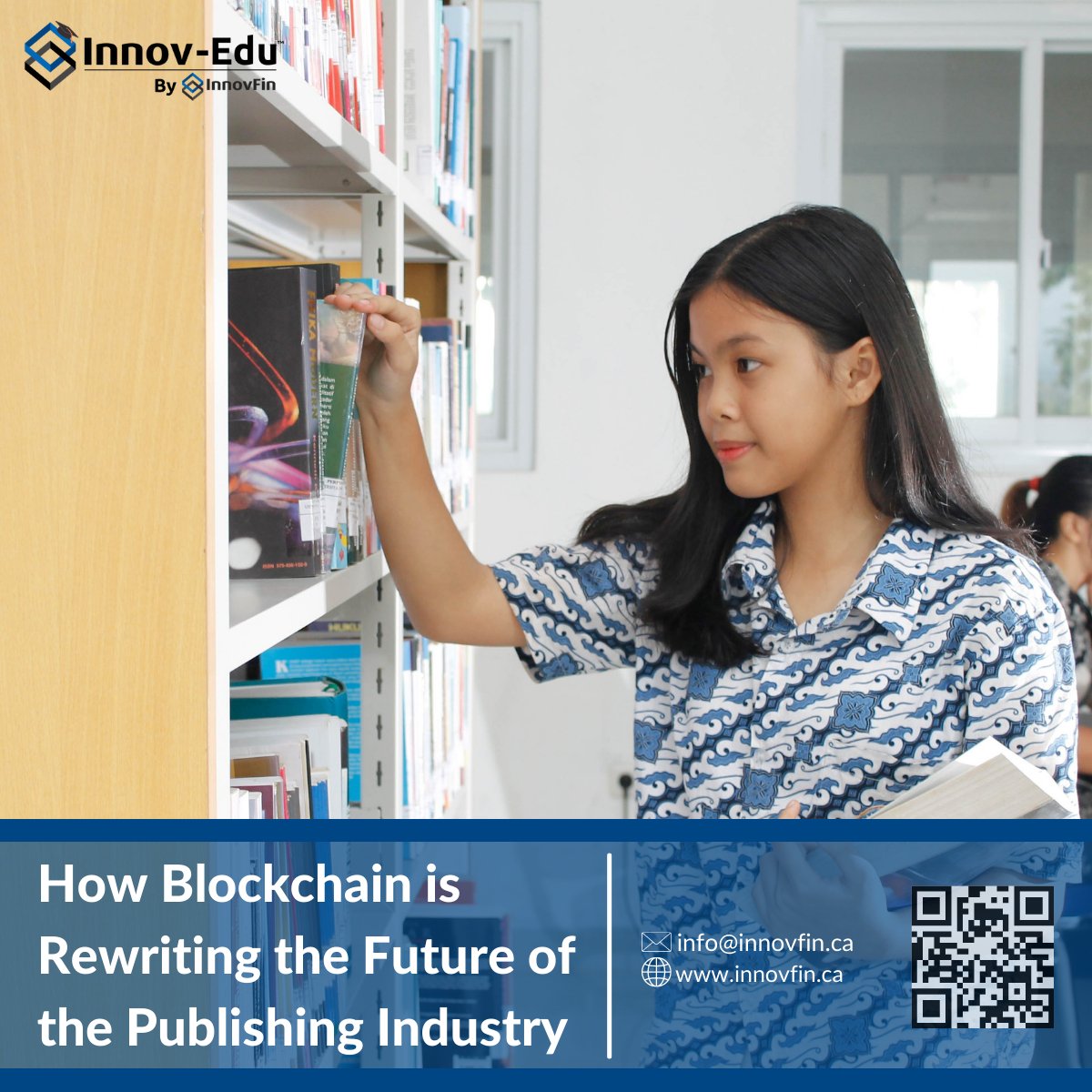 Talia81882871's tweet photo. #Benefitsofblockchain today! How #blockchain is re-writing the future of the #publishing industry!
Read here 👉 https://t.co/9dolf1NyXF
Reach us at info@innovfin.ca
@TheInnovFin @InnovfinI @ptbochamber @InnovationPtbo @Haltech_RIC @PeterboroughCC @Innov_Edu @newchipco https://t.co/goyVCtuaip