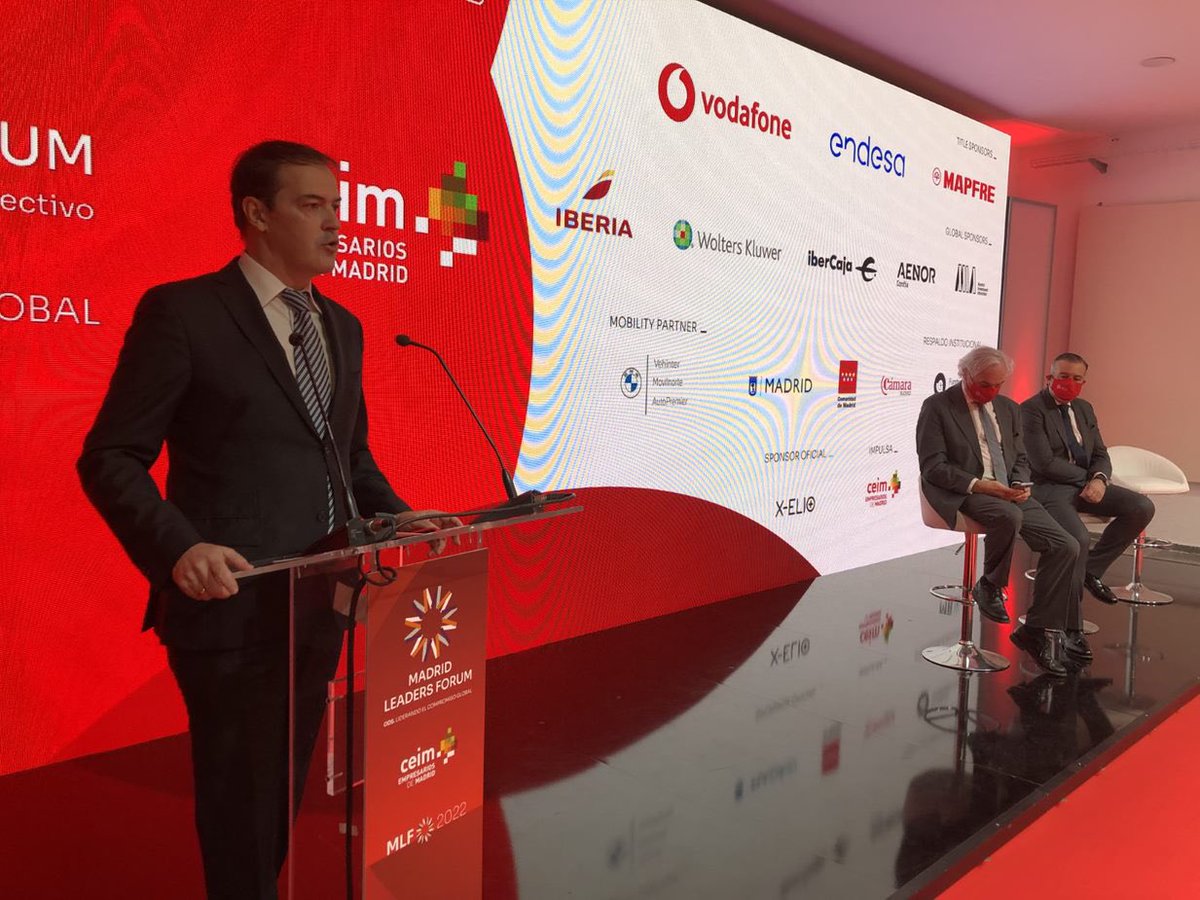 Gran alegría por anunciar celebración de <a href="/MadLeadersForum/">MADRID LEADERS FORUM</a>, el I Forum sobre Liderazgo Empresarial y Directivo impulsado por <a href="/_CEIM_/">𝗖𝗘𝗜𝗠</a> bajo la dirección de <a href="/MatchballC/">Matchball Comunicación</a> , que tendrá lugar en IFEMA MADRID el 10/05/22 y que concentrará a +20 líderes empresariales de nuestro país.