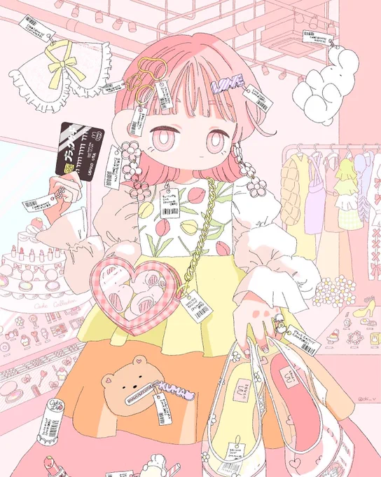 全然枚数描けてない...でも私の世界を詰め込んで描くことを覚えました🤍
来月もがんばろ〜〜🌸

#今月描いた絵を晒そう 