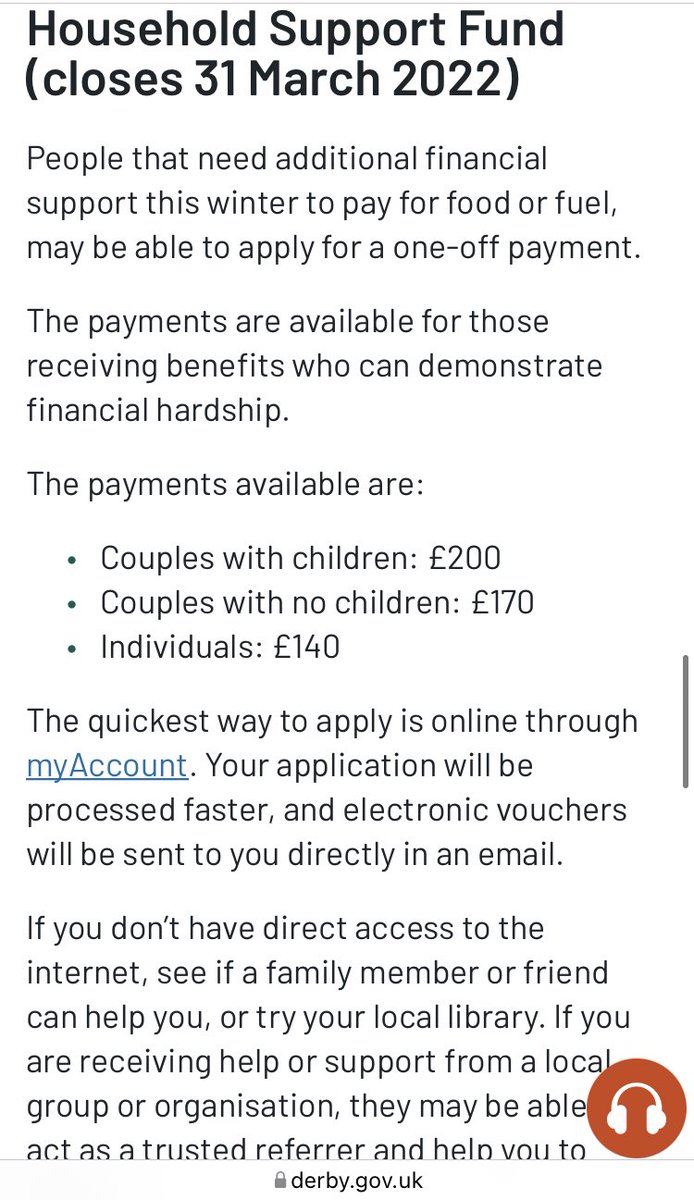 _RunTelDat's tweet photo. @GOVUK @10DowningStreet @BorisJohnson @DerbyNews_OrgUK @DerbyCC @Derbyshirecc 
#DerbyCityCouncil Many are not aware &amp; few in need are given any support. #Councils seem to mismanage/ withhold  #Government provided funding for residents! #TheHouseholdSupportFund
#CostOfLivingCrisis https://t.co/K0kECLZ3H5
