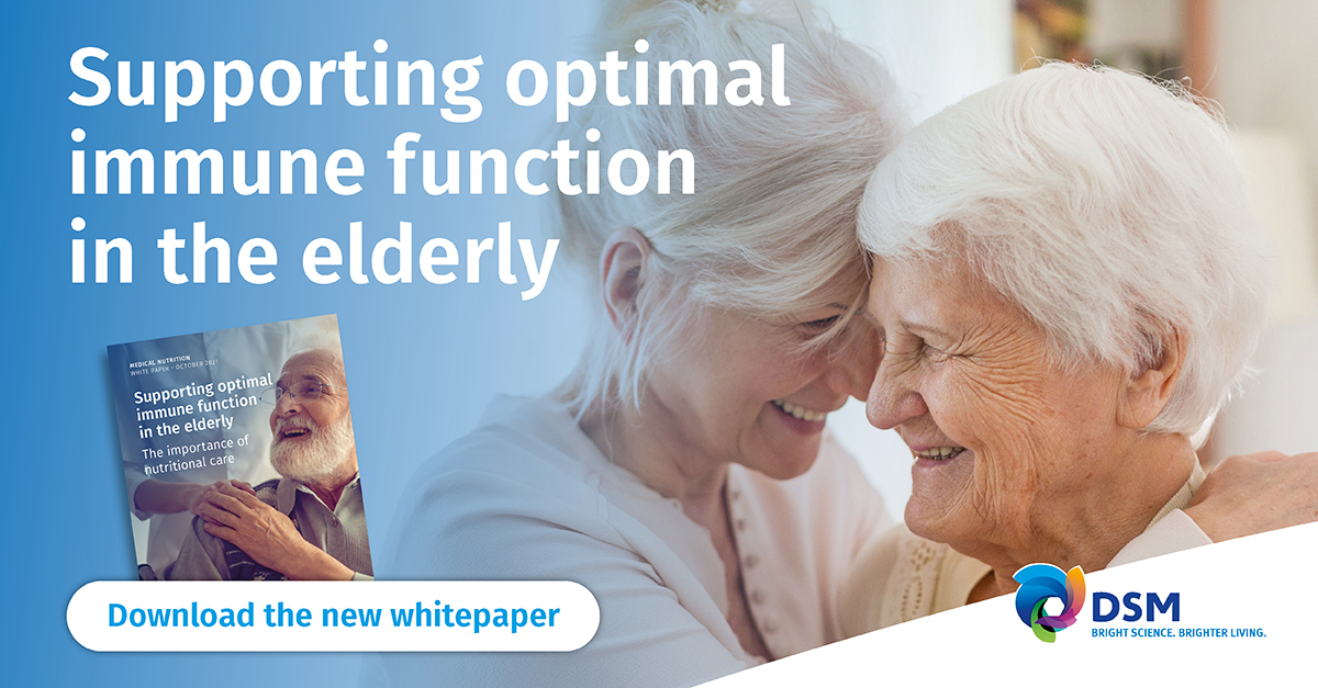 Looking to expand your specialized nutrition portfolio to support #immunity in the elderly? 

Download our latest whitepaper to explore the science behind immune-supporting nutrients for #medicalnutrition: spkl.io/60154uucF