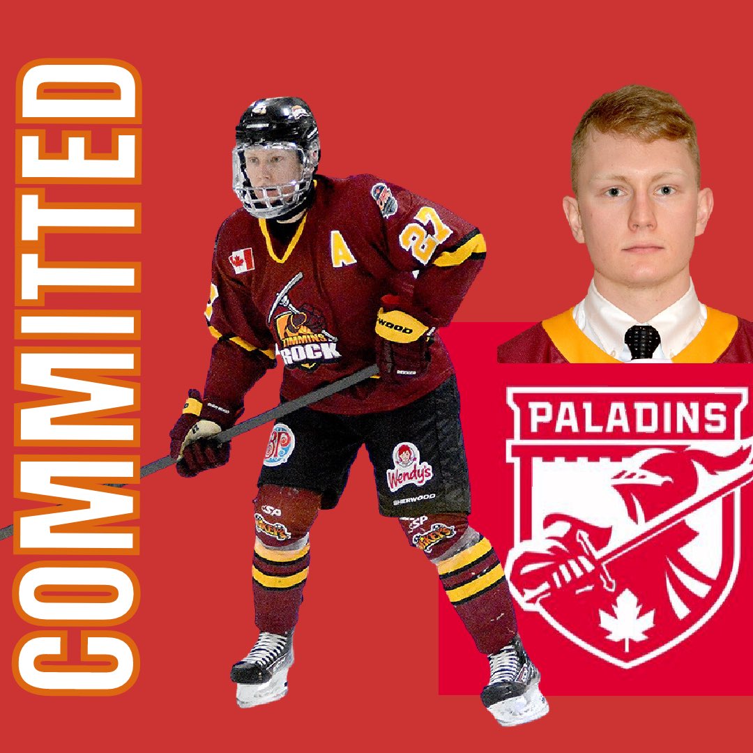 Congratulations to Eric Moreau <a href="/EricMoreau_21/">Eric Moreau</a> on his recent commitment to the Royal Military College Paladins USPORTS <a href="/RMCMensHockey/">RMC Paladins Hockey</a> for next season. 
#development #usports #nextlevel