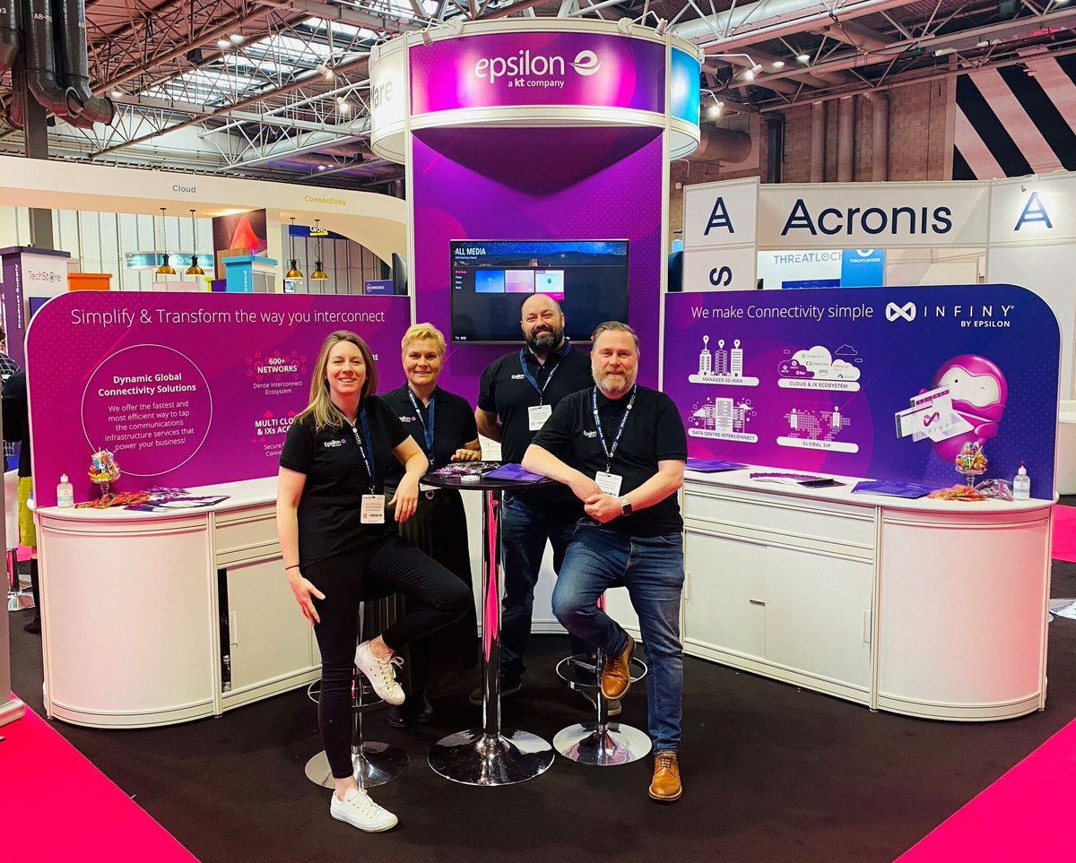 Epsilontel's tweet photo. We are at Channel Live today and tomorrow!
If you are heading down, visit us at Stand 236, as we feature our award-winning NaaS platform, Infiny, and share about Epsilon Partner Programme.
#ChannelLive #Epsilon #Infiny #NECBirmingham https://t.co/cBlVpfYCmY