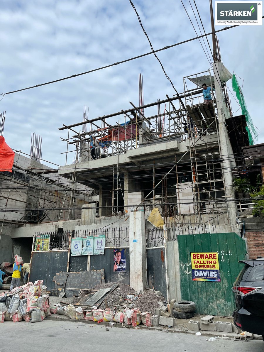 starken_ph's tweet photo. 2nd-floor views of this high-end residential project! These installers enjoy the simplicity of the STÄRKEN AAC wall system and its speedy construction!

#aacblocks #quezoncity #philippines #construction #residential https://t.co/aY8fOswkpK