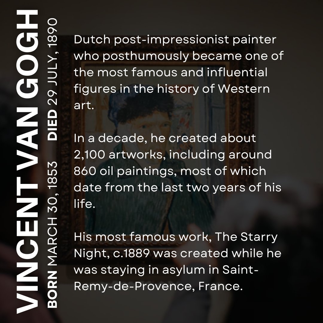 Littlevangogh's tweet photo. #LittleVanGoghEurope 
#ChangingArt
#WellbeingInTheWorkplace
#vincentvangogh #artistbirthday #artoftheday #quoteoftheday #dailyart #vincentvangoghquote #vincentvangoghart https://t.co/QSJ1qawF1L
