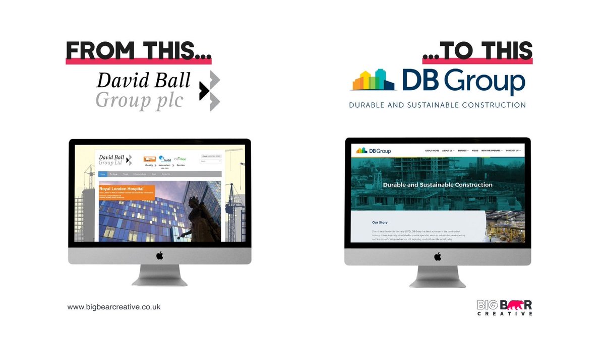 The client wanted to bring all the separate sub-brand websites together to form one main DB Group website.
Our solution was to create the DB Group site, which had ’mini sites’ within this for each of the sub-brands.
Read more about this on
bigbearcreative.co.uk/project/db-gro…
#bigbearcreative