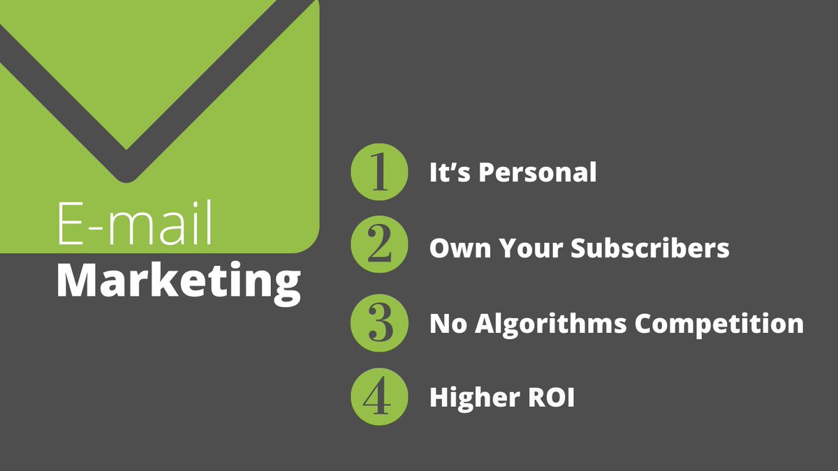 To know why Emailing✉️ is one of the best methods of marketing🤝, click the link below👇.
premierepos.co.uk/marketing-stra…

#Email #Marketing #Subcribers #Algorithms #Competition #ROI