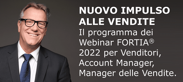 Sul web aggiornamenti in pillole per la funzione vendite: programma seminari on line FORTIA 2022 fortiatraining.com/date-seminari-…