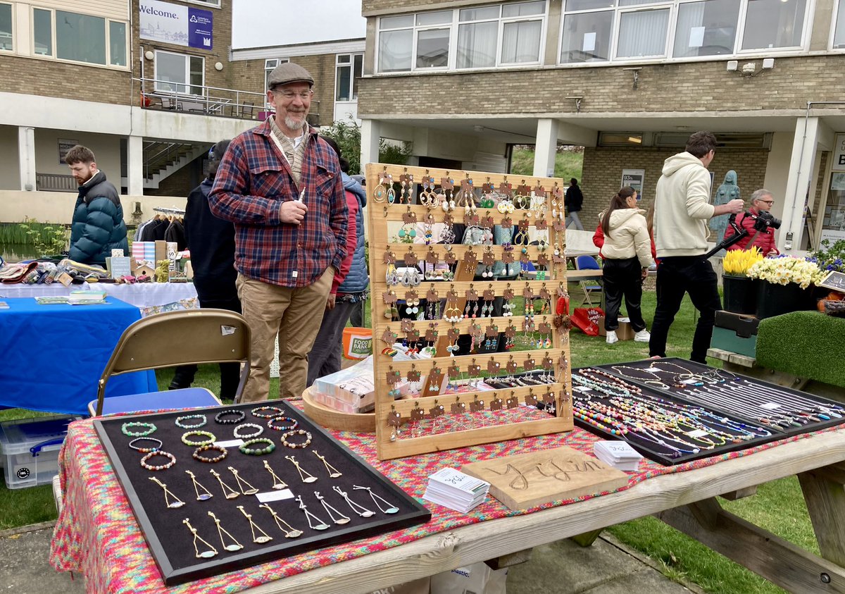 toevho's tweet photo. The support from local suppliers was fantastic helping our @toevho Events Management students to shine a spotlight on the importance of #SupportingLocal &amp; sustainability. Thank you #FindYourSustainability @CCCUSpringFest @CanterburyCCUni @cccubookshop @CCCUSCN @CCCUStudents https://t.co/TNM7l47hJ0