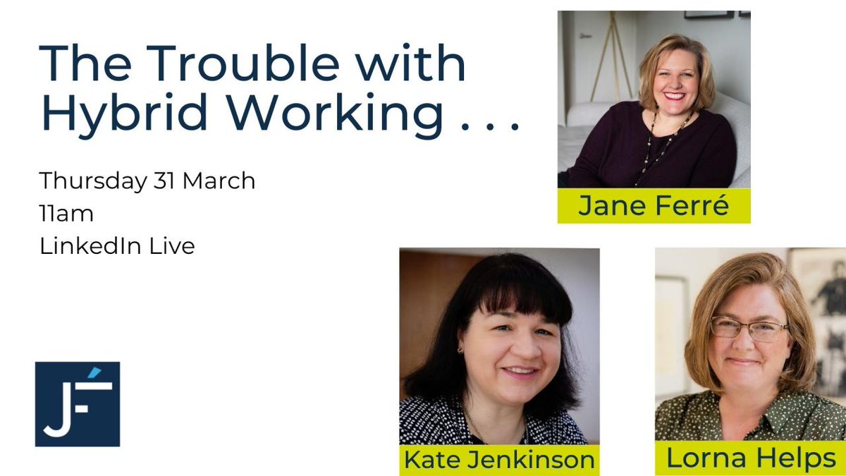 VibrantThinkUk's tweet photo. If you're a CEO or HR Director in a small business trying to implement hybrid working but finding yourself going around in circles having the same conversation over and again, you should tune in to this live broadcast on March 31st from 6:00 to 7:00 
PM!

https://t.co/uDQ8Nf7aN4 https://t.co/kkfvsufXS4