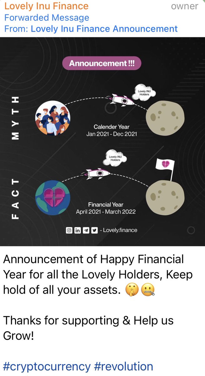 aeaMR9's tweet photo. @Lovely_finance RIP $1. Just getting wish Happy Financial Year only..hahahaha..well planned owner to manipulate investors https://t.co/AJvYXGF40Y