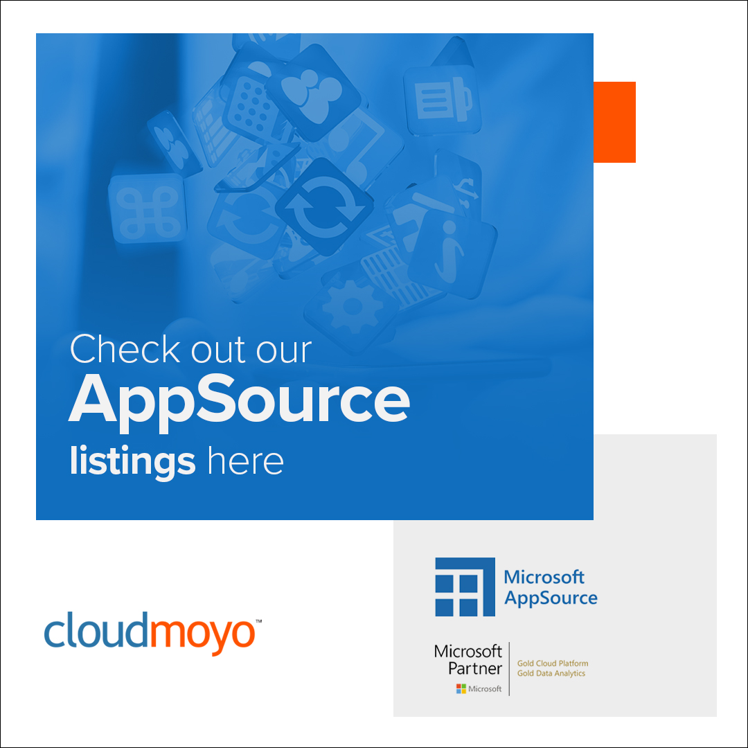 GoCloudMoyo's tweet photo. CloudMoyo apps and services are listed on App-source. 

Check out the listings here: https://t.co/aXB1a9qioR

#Microsoft #MicrosoftGolPartner #MSPartner #dataanalytics #data #appsource #cloudmoyo https://t.co/ktrDzCTtc7