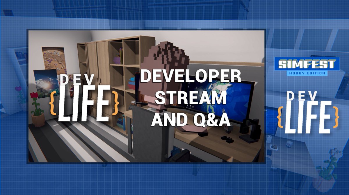 DevLife_Game's tweet photo. SimFest: DevLife Developer Stream and Q&amp;A - join us on March 30th at 6:00 PM CET!

We'll show you the new changes and also answer any questions about the game.

-> https://t.co/xeBJAqkrRo

#steam #devlife #indiegames https://t.co/vTjxAlhYaF