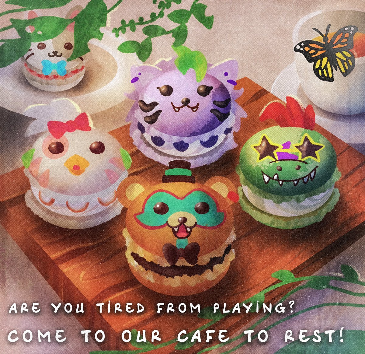 debbie_kim_c's tweet photo. Macarons... 

#fnaf #fnaffanart #securitybreach #securitybreachfanart https://t.co/X0SMYRNOHM