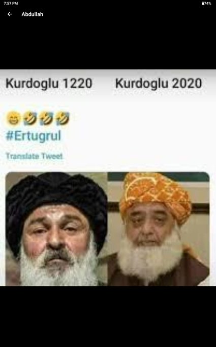 PakistaniMujah9's tweet photo. Agree😹
#Kurdoglu #IamImranKhan #imrankhanPTI #Rawalpindi https://t.co/TOwaN3dKD6