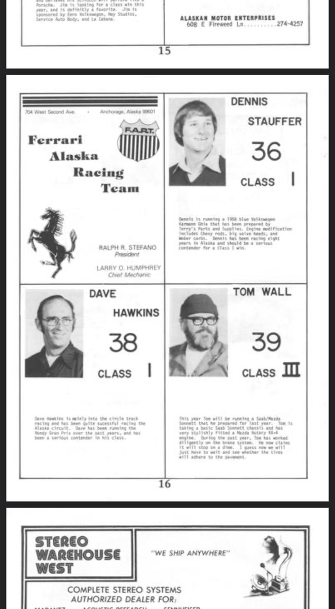 KPAULPNW's tweet photo. @johnroderick Are you aware of F.A.R.T. 

The Ferrari Alaska Racing Team.  The “Rondy” Sounds fascinating. https://t.co/nfJTz1kkvF