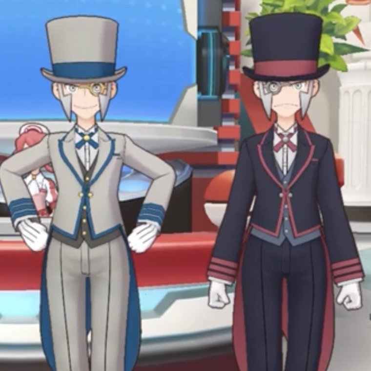 parkored's tweet photo. am i going fucking insane or did they give tweedledee and tweedledum slight hourglass figures. https://t.co/qIBqtxqC8l