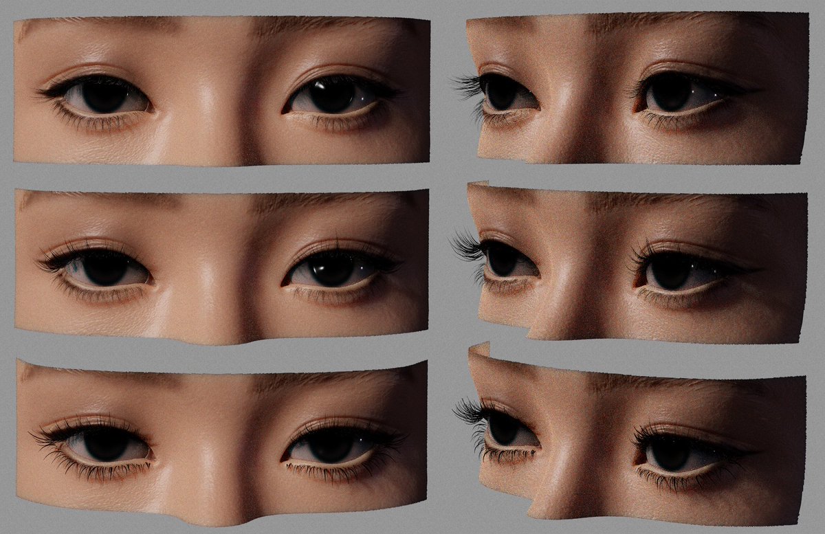 he_licon's tweet photo. 속눈썹 어셋 완료!

#Anatomy #art #virtual #nft #Metaverse #zbrush #eyelashes #eyes #asset https://t.co/LnxzfgKJcM