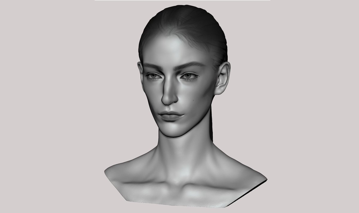 he_licon's tweet photo. 스피드 스컬핑하다가 여기까지왔네

#Anatomy #art #virtual #nft #Metaverse #zbrush #eyelashes #girl #face #character #eyes #asset https://t.co/6bIYbjjLne