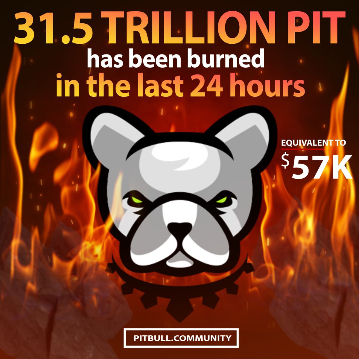 BscPitbull's tweet image. 🔥 Burning faster, Earning Faster 📥

~~ 31,5 Trillion $PIT burned in the last 24Hours ~~

While smart contract burns 2% of each transaction, another 2% is distributed to holders💰

Just Hold &amp;amp; Enjoy increasing #PitbullToken balance in your wallet!

#bnb #btc #crypto @cz_binance
