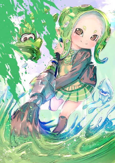 スプラトゥーンのtwitterイラスト検索結果