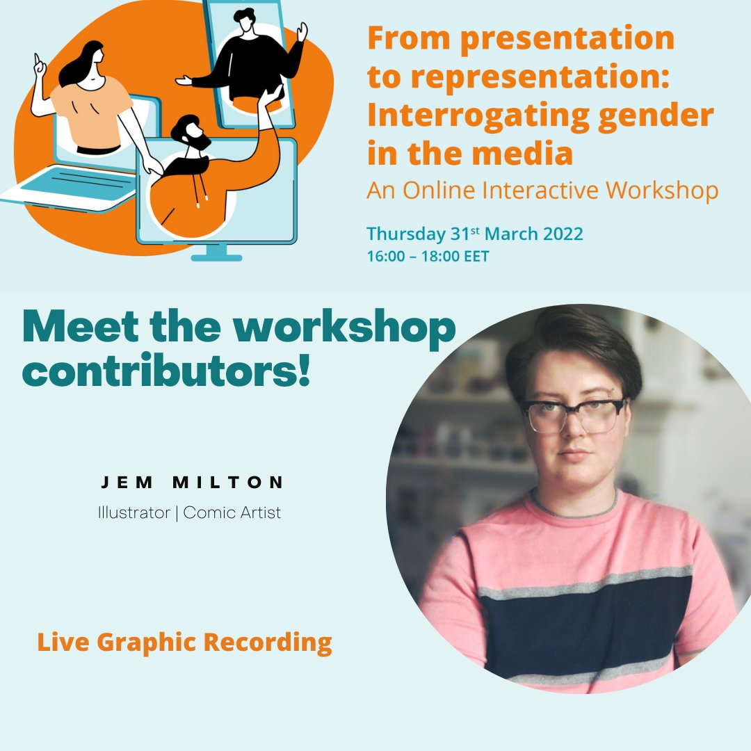 📢Last chance to register for our workshop tomorrow! 

✍bit.ly/3hXPXd4

We are delighted to introduce freelance illustrator and comic artist, Jem Milton, who will be doing a live graphic recording of the workshop process!

#WeAreALF