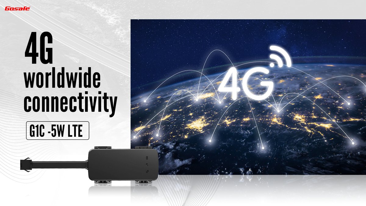 GosafeTelematic's tweet photo. #Gosafe latest G1C-5W LTE #CAT-1 #GPS Tracker equipped with reliable 4G worldwide connectivity which can offer stable connection and high efficiency of data consumption. https://t.co/yQus9jh560