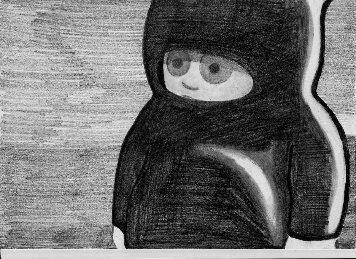 5100matsu's tweet photo. #鉛筆画　＃Royksopp #PV #PoorLeno
#好きな曲 https://t.co/Xmd7ekVScF