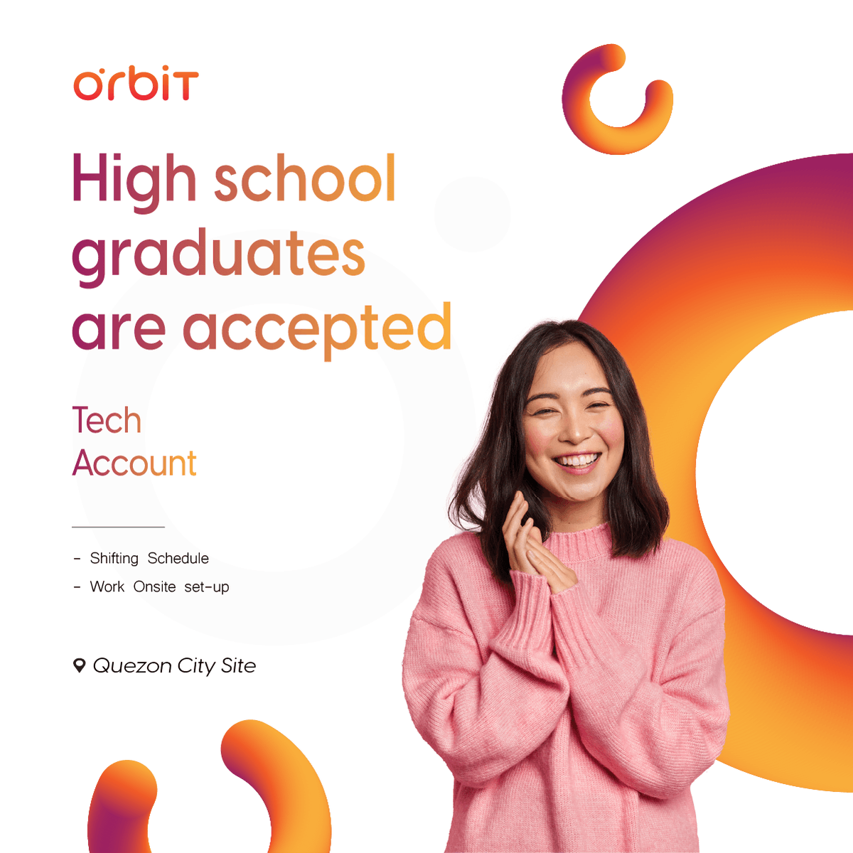OrbitCareerHub's tweet photo. You won't find an opportunity like this anywhere else. Our team is what makes us different. That's why we're looking for a motivated individual to help us continue growing into the company we know we will become.
DM us to apply! π
#OrbitTeleservices #MakeMeaning #BeWithOrbit https://t.co/2n6WUd18UZ