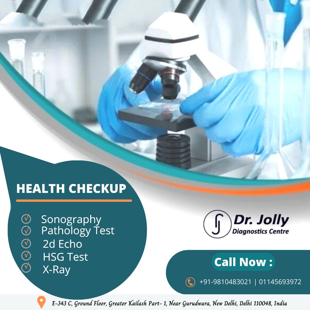 SuneetJolly's tweet photo. Book a Full Body Health Checkup with Dr Jolly Diagnostic Centre.
https://t.co/MaCikjjRjq
🤙
📲+91-9810483021
☎️ 01145693972
#health #xrays #bloodtest #Level1 #CBC #HbA1c #diabetes #drjollylab #HSGtest #2dEcho #medicine #sonogram https://t.co/bRlevI0377
