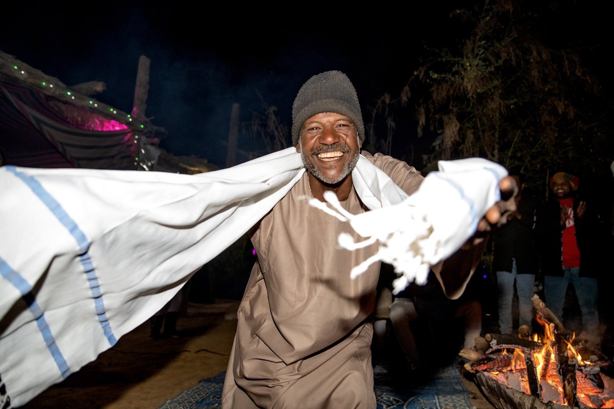 photobybaileyh's tweet photo. I haven’t been on here in a while so here a quick photo life update… super lucky I get to call this work! Bonfire night in Aswan, Egypt https://t.co/ikSW9sGWVi