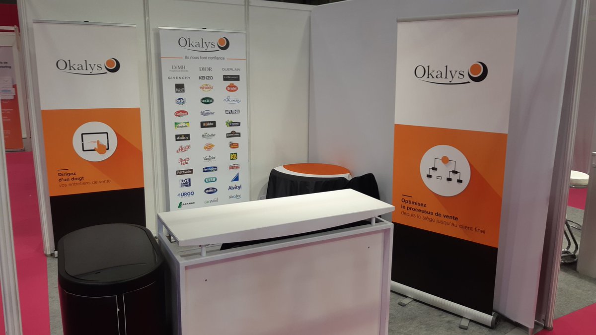 Okalys's tweet photo. C'est le début de la 2e journée du salon @EMarketingParis Paris Porte de Versailles. 
Venez échangez et trouver des solutions pour aider vos #commerciaux à mieux vendre et mener des Rdv de qualité.
#SalesEnablement #EMKTP22 https://t.co/aI42jGpQpv