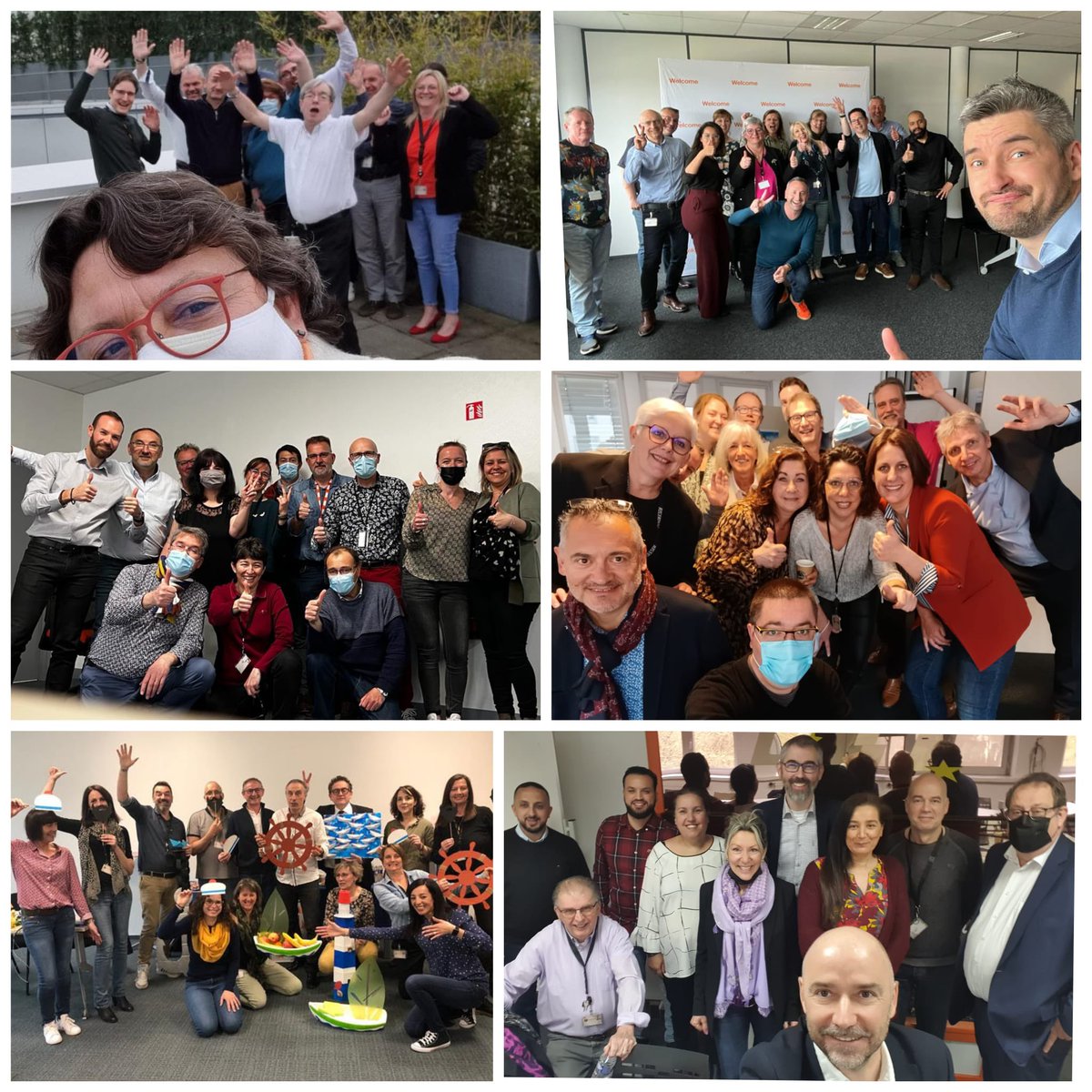 halbzajt's tweet image. Fier du collectif managérial de l'Unité Service Client Grand Nord-Est pleinement engagé dans le management hybride et la boucle d'amélioration au service de nos clients #séminaire #phygital #Strasbourg #Metz #Belfort #Valenciennes #Reims #Lille #CapExcellence @LudovicGuilcher