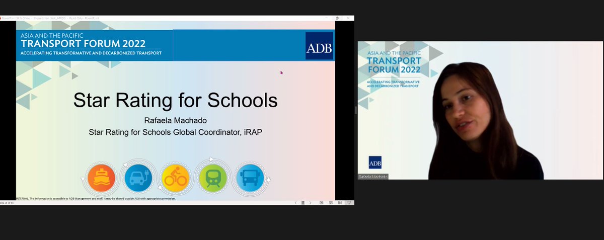 GlobalRSLI's tweet photo. Wonderful to see our #GRSLC2017 alum @rafaelacesm presenting at the #APTF22 event focusing on school #roadsafety hosted by @adbtransport https://t.co/JoX3OzyGDm