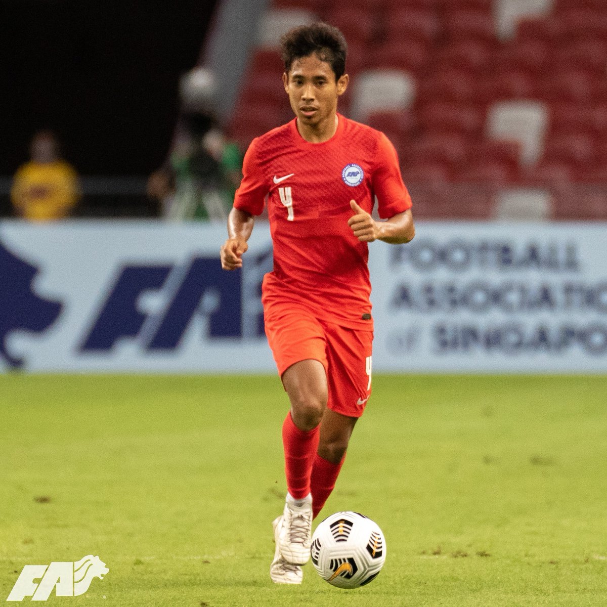 FASingapore's tweet photo. 5⃣0⃣ - Well done to Nazrul Nazari for reaching a half-century of caps for 🇸🇬! https://t.co/YkcYYsg2M5