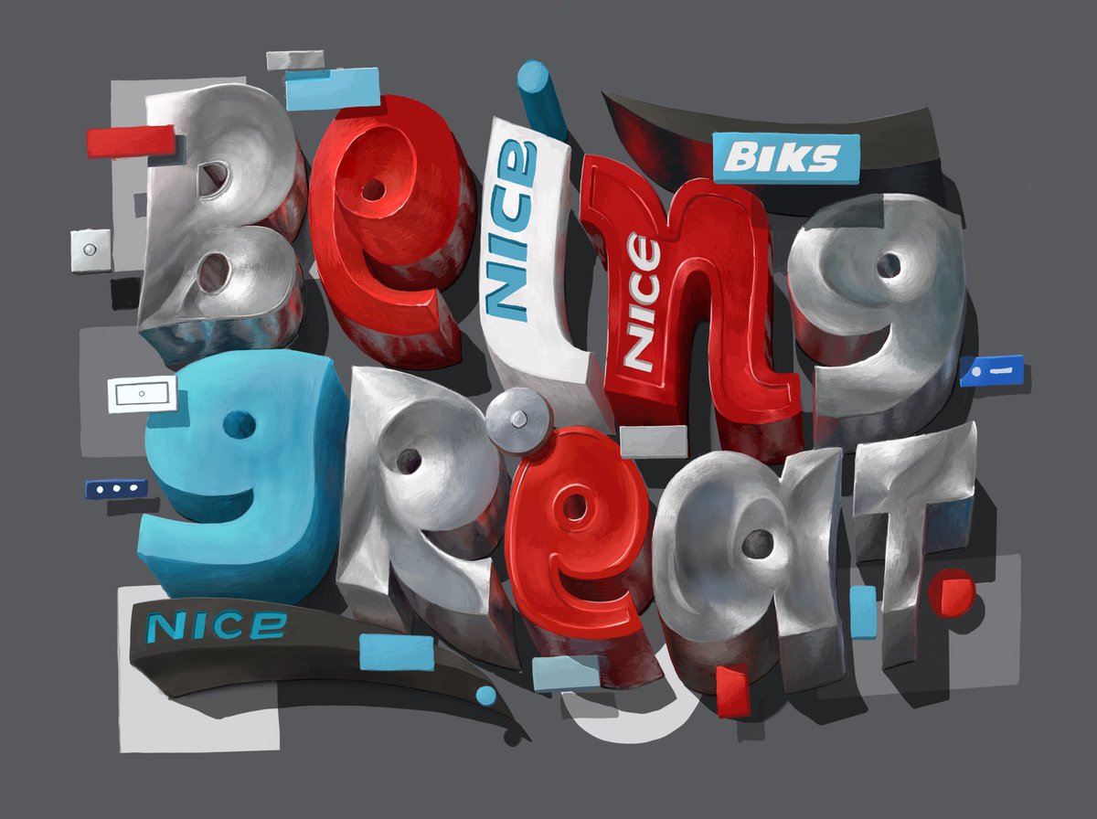 biksence's tweet photo. Being great 
#biks #biksence #drawing #sketches #typography #handlettering #flowers #handlettering #3dtypography #drawing https://t.co/ifuKrx5RKh