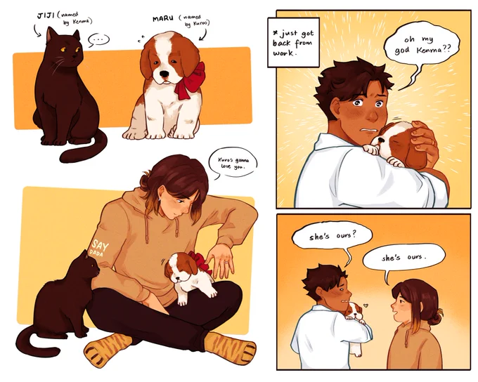 new family member
#kuroken #hq #haikyuu 